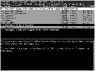 Resolving problems with APT